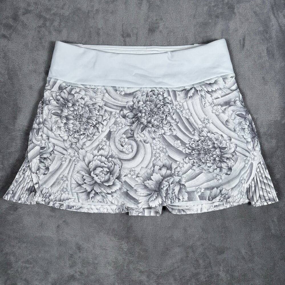 Lululemon Play Off The Pleats Floral Tennis Golf Skort Size 2